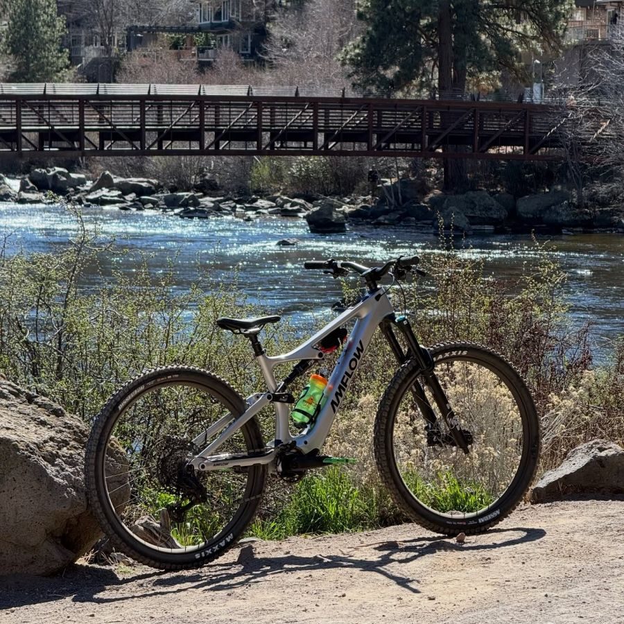 ebike in bend